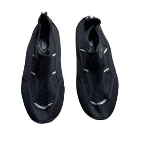 Sand N Sun L black and white swim shoes
